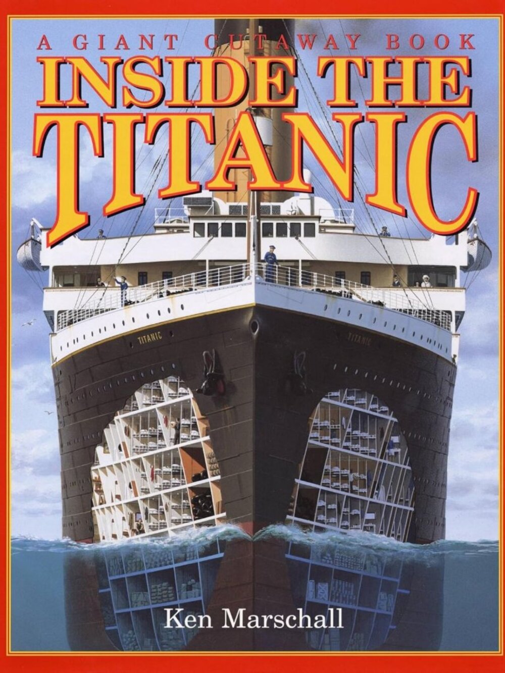 Giant Cutaway Book: Inside the Titanic - Explore History & Stunning